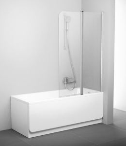 Шторки для ванной Шторка для ванны RAVAK CVS2 (Полированный алюминий - Transparent)